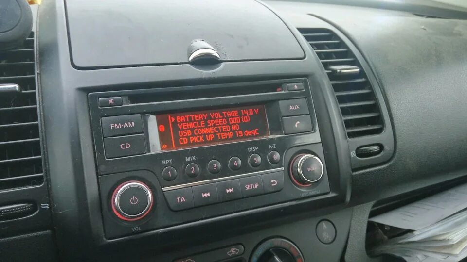 Ниссан ноут магнитола андроид подключение Возможности штатной магнитолы Daewoo - Nissan Note (1G), 1,4 л, 2010 года наблюд