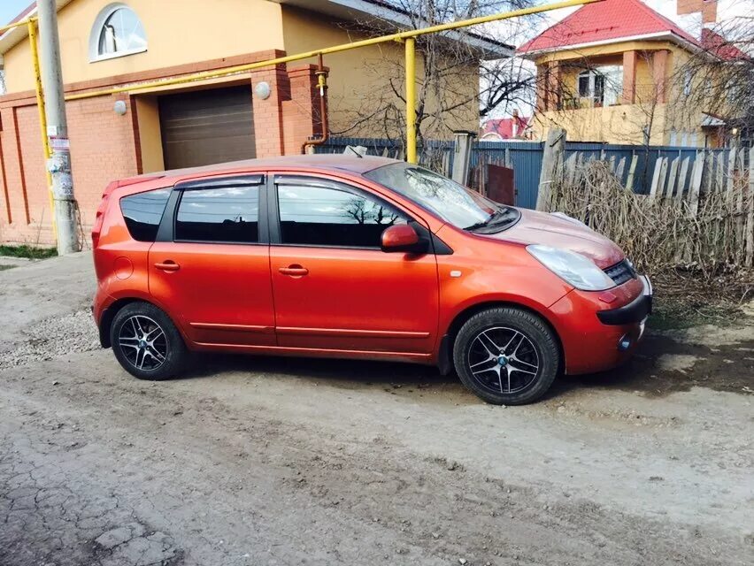 Ниссан ноут на 16 дисках фото Диски - Nissan Note (1G), 1,6 л, 2006 года колёсные диски DRIVE2