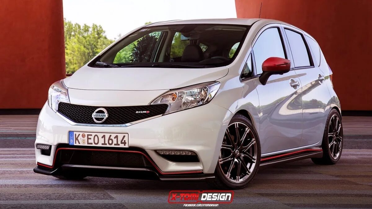 Ниссан ноут нисмо фото Not Even Digital NISMO Treatment is Enough to Spice Up Nissan Note Carscoops