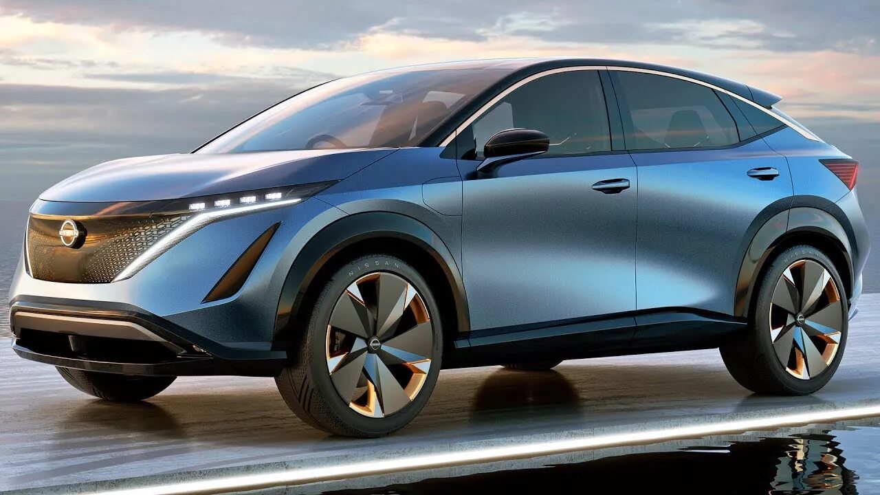 Ниссан нова фото Nissan Ariya High-Tech Electric SUV - YouTube