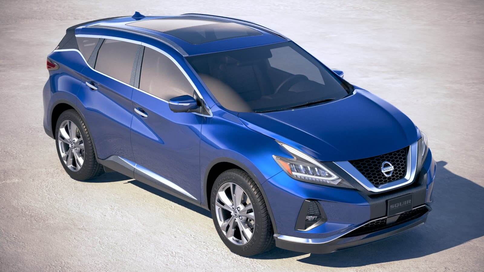 Ниссан новый кузов фото Nissan Murano 2019 - 3D Model by SQUIR