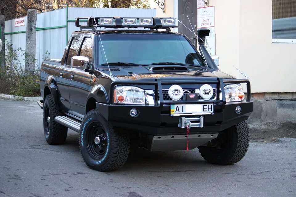 Ниссан нп 300 тюнинг Ниссан НП300 (Д22) - Mitsubishi L200 (4G), 2,5 л, 2011 года тюнинг DRIVE2