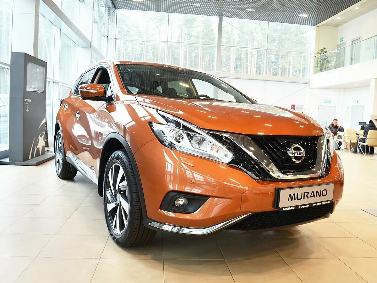 Ниссан оранжевый фото Купить новый Nissan Murano III (Z52) 3.5 CVT (249 л.с.) 4WD бензин вариатор в По