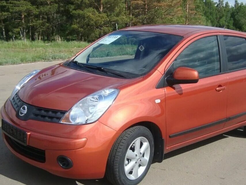Ниссан оранжевый фото Купить б/у Nissan Note I 1.6 MT (110 л.с.) бензин механика в Магнитогорске: оран