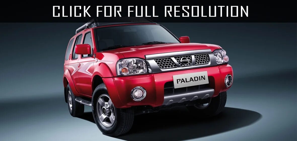 Ниссан отинг паладин фото Nissan Paladin Photo Gallery #7/8