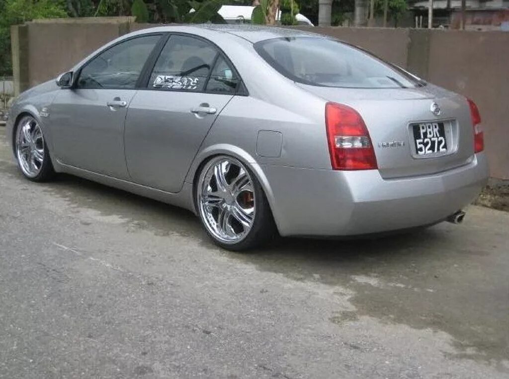 Ниссан п 12 тюнинг Диски - это 50% вида авто - Nissan Primera (P12), 1,6 л, 2003 года фотография DR