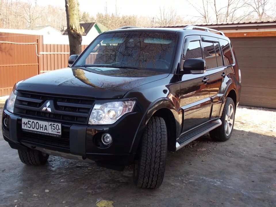 Ниссан паджеро фото Выбор резины - Mitsubishi Pajero (4G), 3 л, 2010 года шины DRIVE2