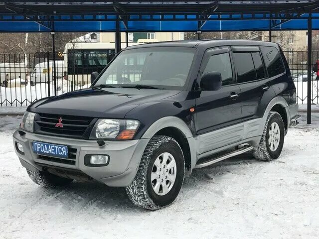Ниссан паджеро фото Купить б/у Mitsubishi Pajero III 3.5 AT (202 л.с.) 4WD бензин автомат в Москве: 