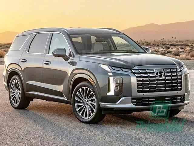 Ниссан палисад фото Купить Лобовое стекло Hyundai Palisade 2018- (LX2) (Зеленоватый оттенок, Benson)