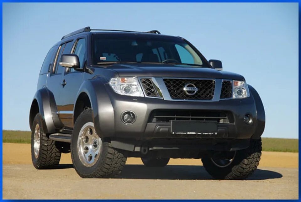 Ниссан панфайдер р50 тюнинг Эпилог или, что дает установка подвески от QX56. - Nissan Pathfinder (3G), 2,5 л