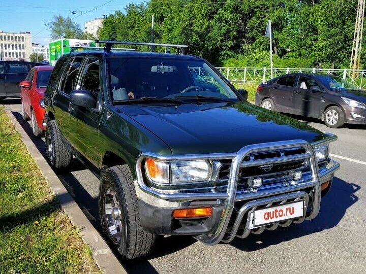 Ниссан патфайндер 1998 года фото Купить б/у Nissan Pathfinder II 3.3 AT (150 л.с.) 4WD бензин автомат в Санкт-Пет