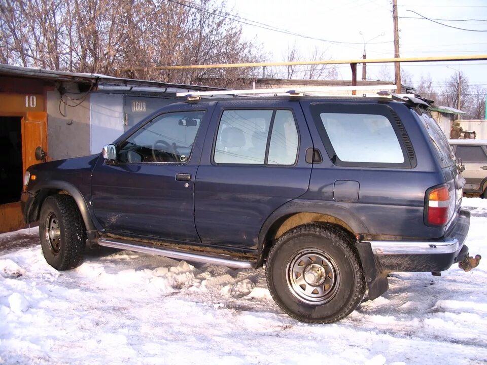 Ниссан патфайндер 1998 года фото Немного приподнялся. - Nissan Pathfinder (2G), 3,3 л, 1997 года колёсные диски D