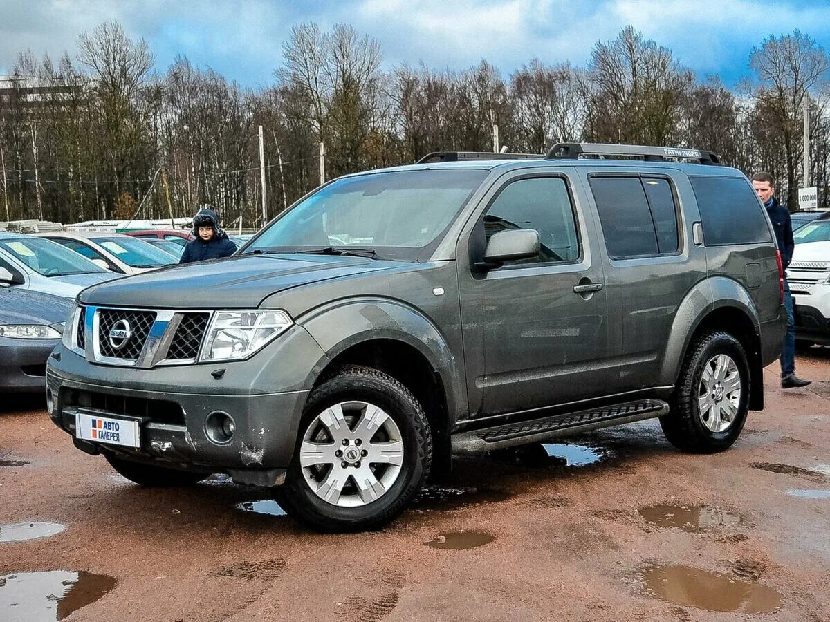 Ниссан патфайндер 2.5 дизель фото Купить б/у Nissan Pathfinder III 2.5d AT (174 л.с.) 4WD дизель автомат в Санкт-П