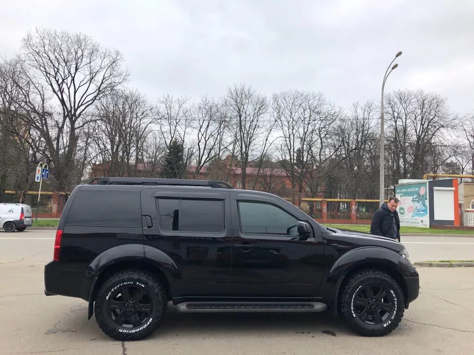 Ниссан патфайндер 2.5 тюнинг Антихром и выхлоП - Nissan Pathfinder (3G), 2,4 л, 2007 года стайлинг DRIVE2