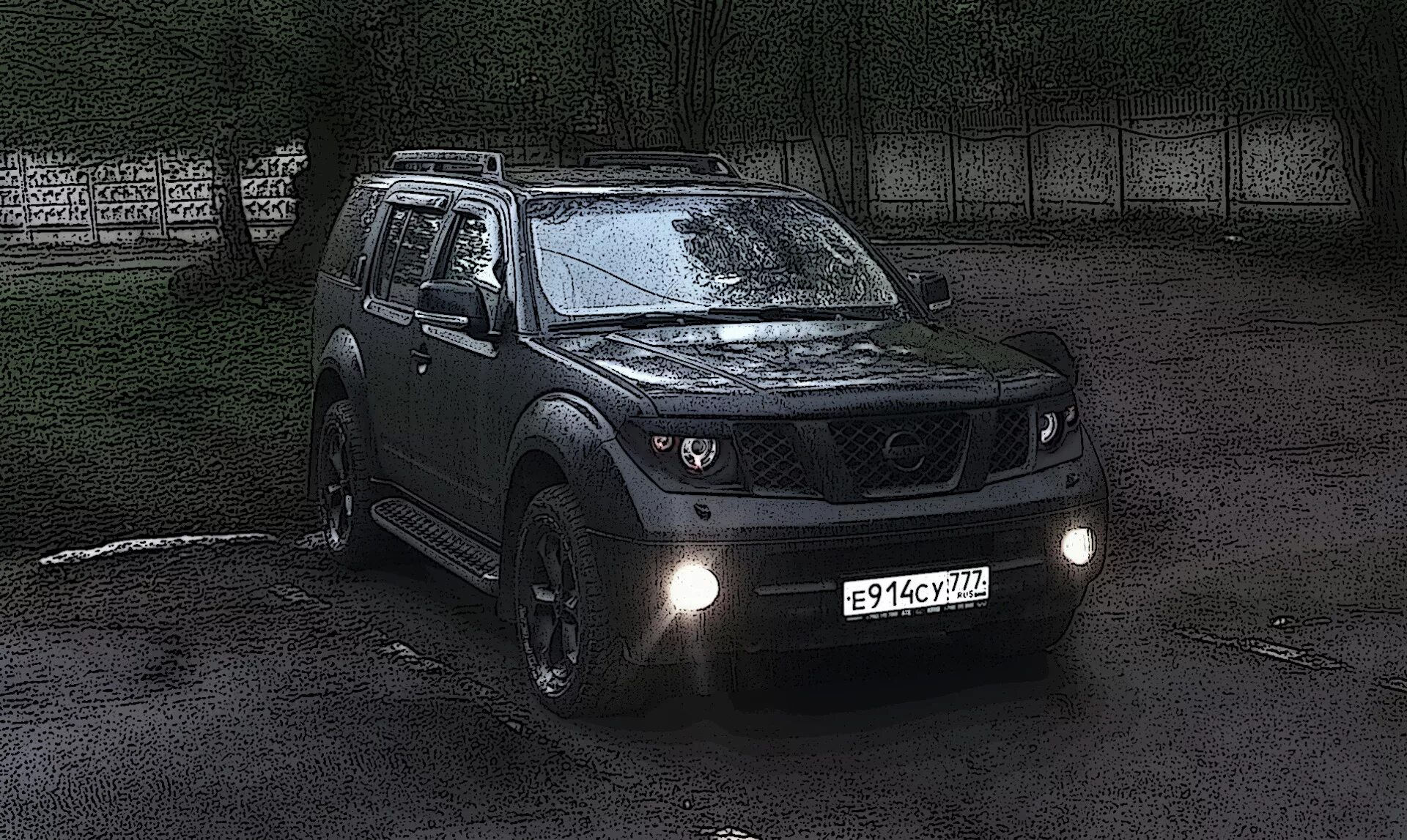 Ниссан патфайндер 2.5 тюнинг Хочу заколхозить фары - Nissan Pathfinder (3G), 2,5 л, 2008 года просто так DRIV