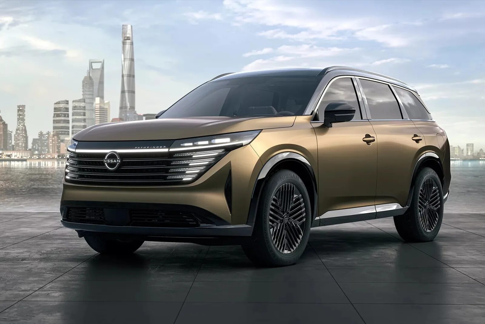 Ниссан патфайндер 2024 фото Концептуальный 7-местный Nissan Pathfinder для китайского рынка - новость от Авт