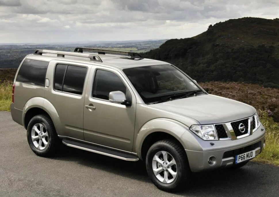 Ниссан патфайндер бу цена и фото Порог-площадка "Premium" для Nissan Pathfinder 2004-2010-2014 (Rival) купить