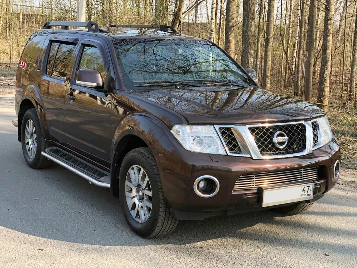 Ниссан патфайндер фото Купить б/у Nissan Pathfinder III Рестайлинг 2.5d AT (190 л.с.) 4WD дизель автома