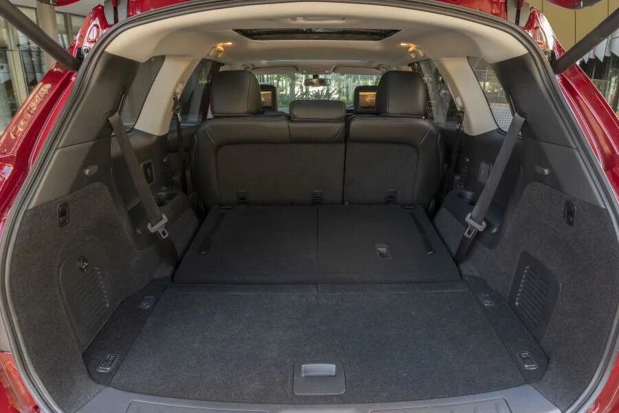 Ниссан патфайндер фото салона и багажника Багажник Nissan Pathfinder Ti в кузове R52 2017 года выпуска для рынка Австралии