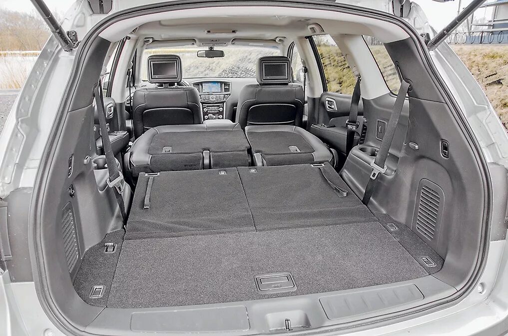 Ниссан патфайндер фото салона и багажника Ниссан патфайндер объем багажника фото Екб-Авто.ру
