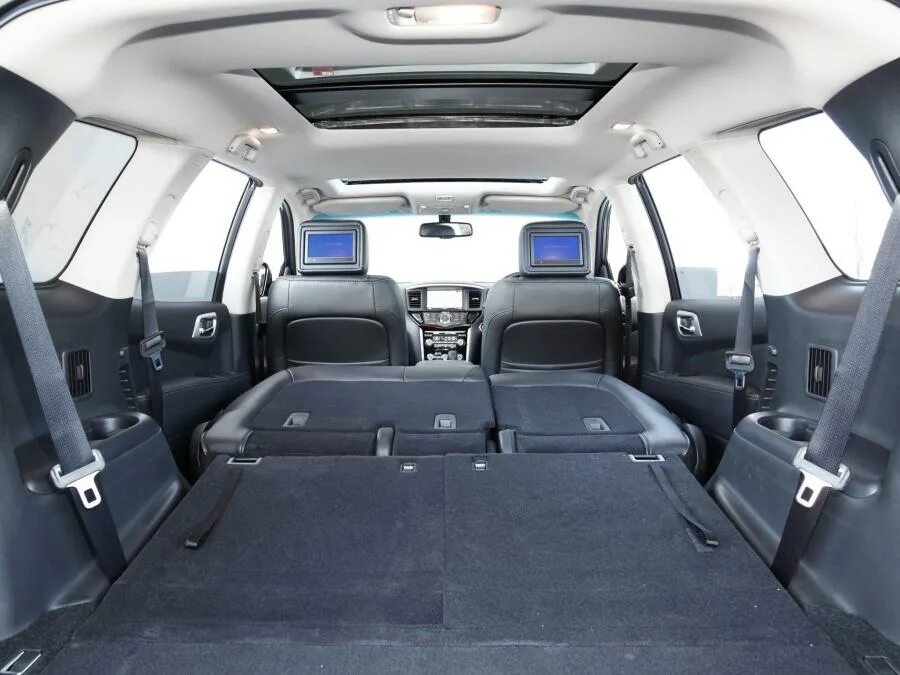Ниссан патфайндер фото салона и багажника Nissan Pathfinder 2013 года выпуска для рынка Австралии и Океании. Фото 14. VERc