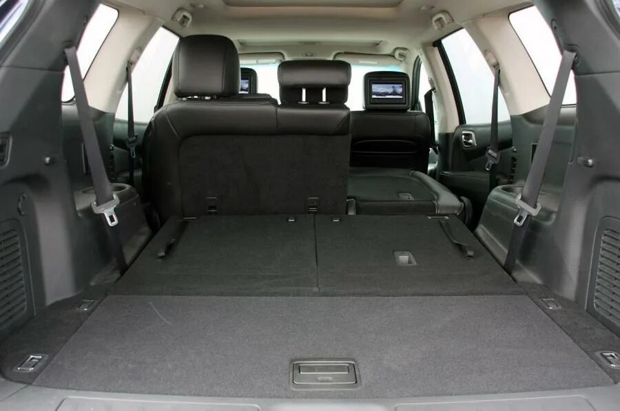 Ниссан патфайндер фото салона и багажника Nissan Pathfinder 2013 года выпуска. Фото 82. VERcity