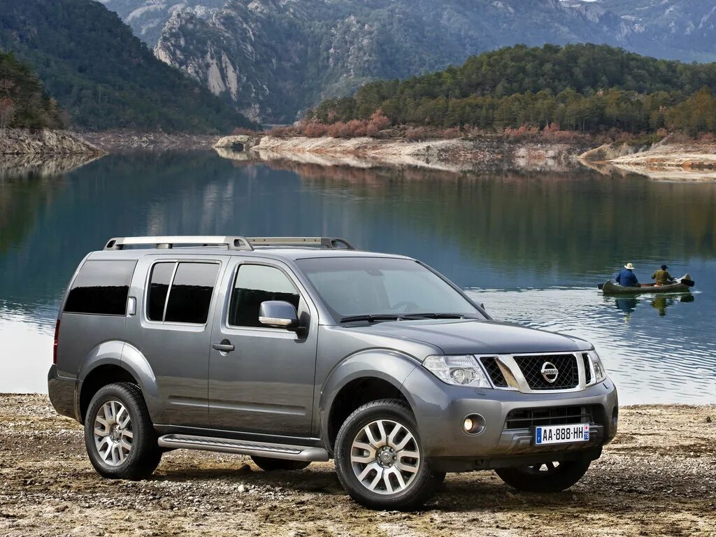 Ниссан патфайндер фото цена Коврики текстильные "Премиум+" в салон Nissan Pathfinder III (suv 7 мест / R51) 