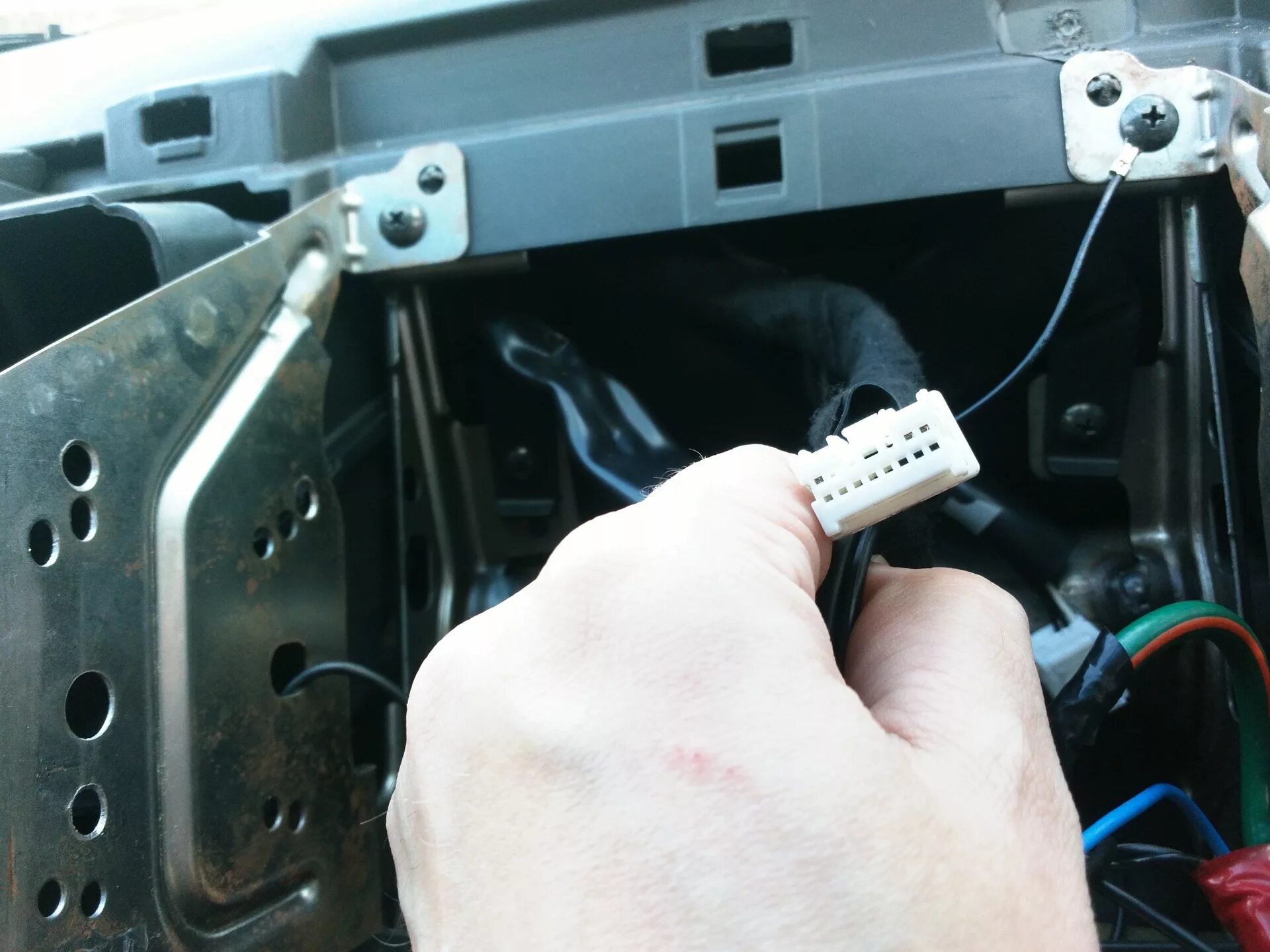 Ниссан патфайндер подключение магнитолы Установка мультимедиа Pathfinder R51 - Сообщество "Nissan Club" на DRIVE2