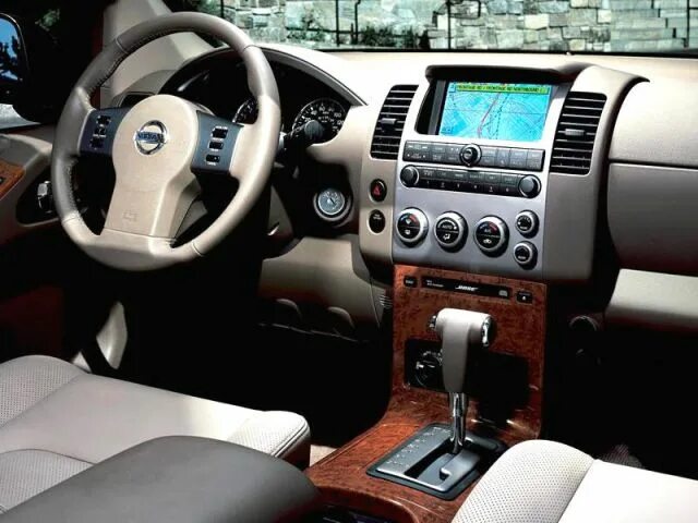 Ниссан патфайндер r51 фото салона Картинка: Nissan 4WD