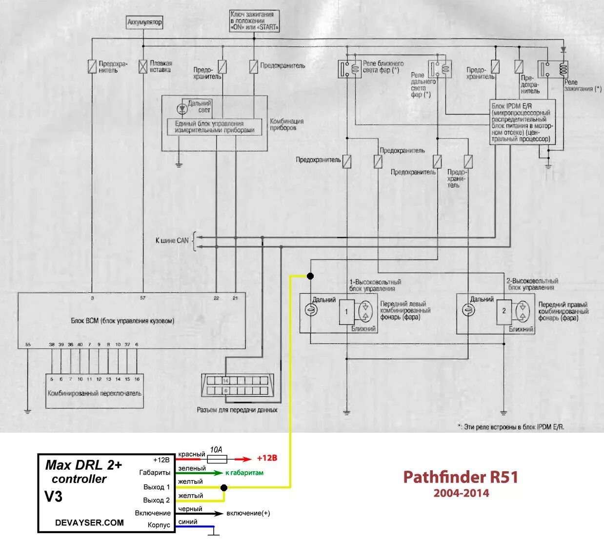 Ниссан патфайндер точки подключения Схема ниссан патфайндер r51 дизель 2.5 - найдено 87 картинок