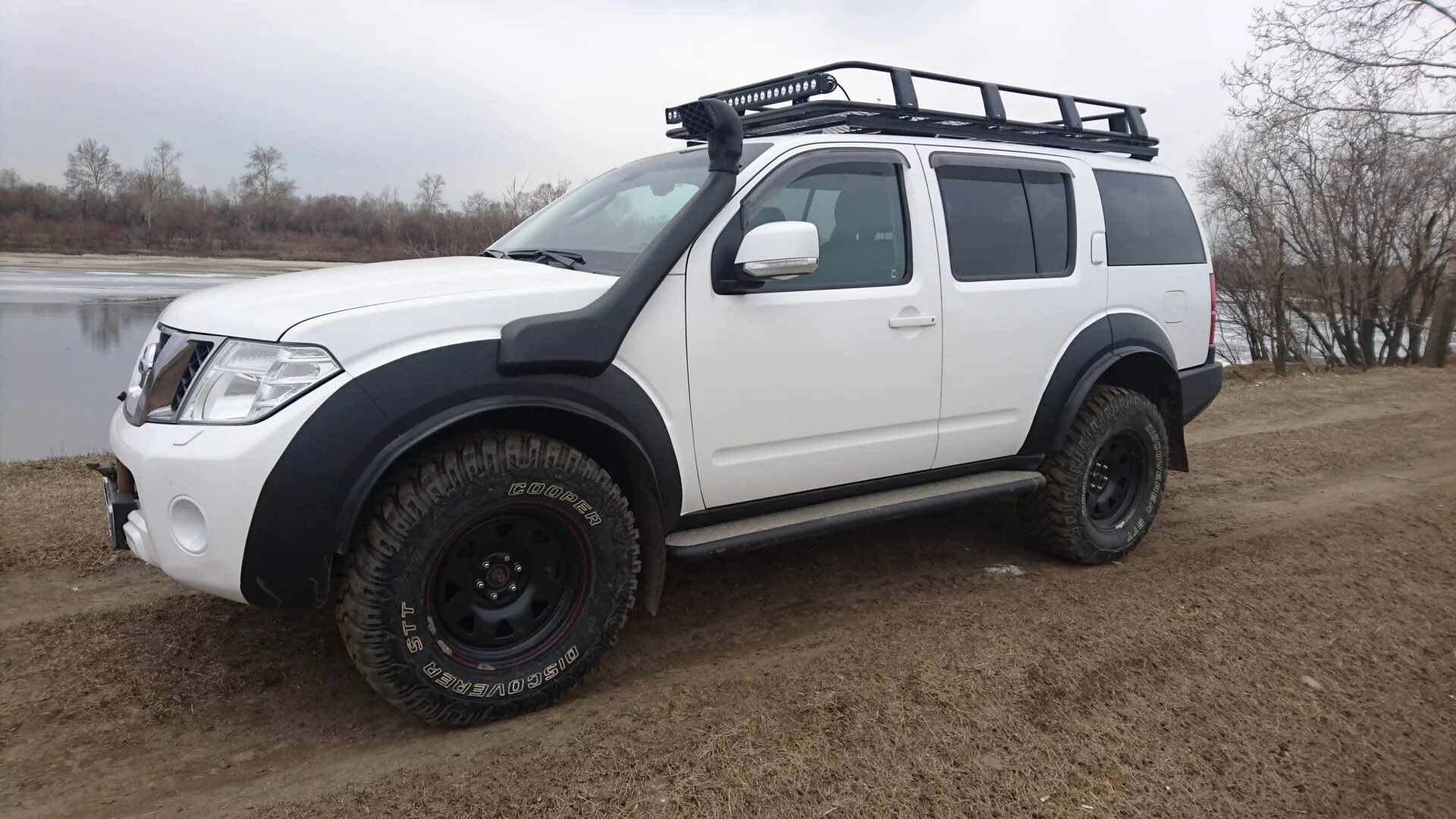 Ниссан патфайндер тюнинг для бездорожья Nissan Pathfinder (3G) 2.5 дизельный 2013 Следопыт138 на DRIVE2