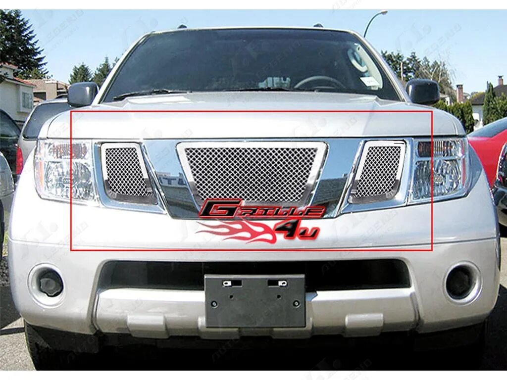 Ниссан патфайндер тюнинг решетка радиатора Решетка радиатора для Nissan Pathfinder (хром)