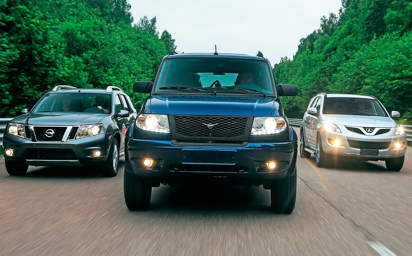 Ниссан патриот фото Nissan и УАЗ ответили за марафон "60 часов "За рулем
