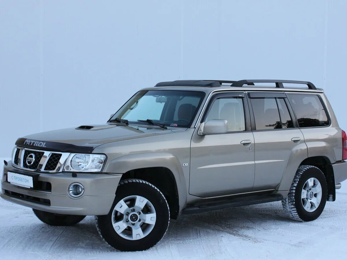 Ниссан патриот фото Купить б/у Nissan Patrol V (Y61) Рестайлинг 3.0d MT (160 л.с.) 4WD дизель механи