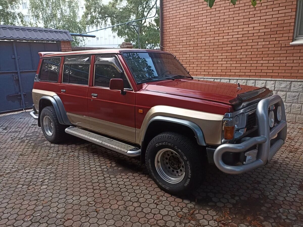 Ниссан патрол 1990 года фото Купить б/у Nissan Patrol IV (Y60) 2.8d MT (116 л.с.) 4WD дизель механика в Росто