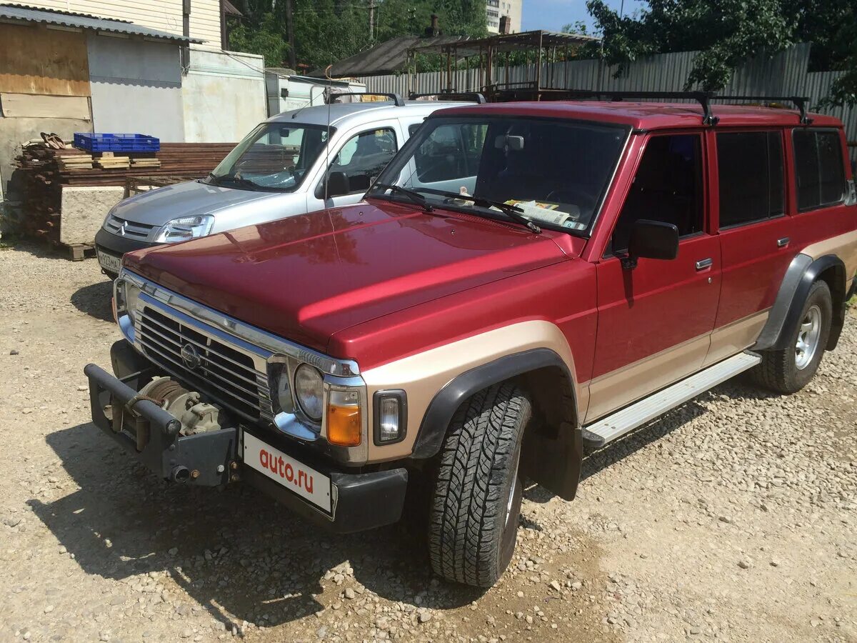 Ниссан патрол 1990 года фото Купить б/у Nissan Patrol IV (Y60) 4.2d MT (125 л.с.) 4WD дизель механика в Туле: