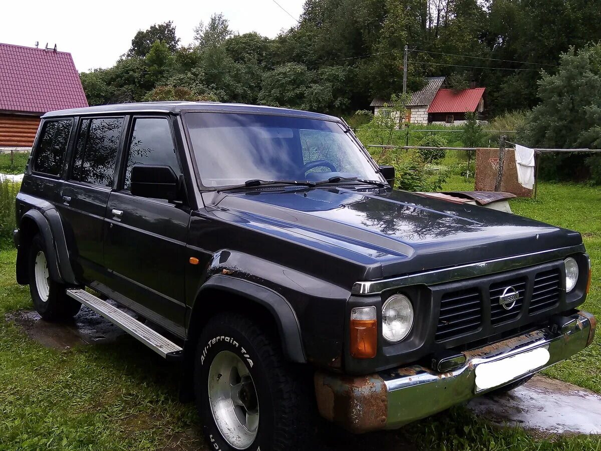 Ниссан патрол 1995 фото Купить б/у Nissan Patrol IV (Y60) 2.8d MT (116 л.с.) 4WD дизель механика в Костр