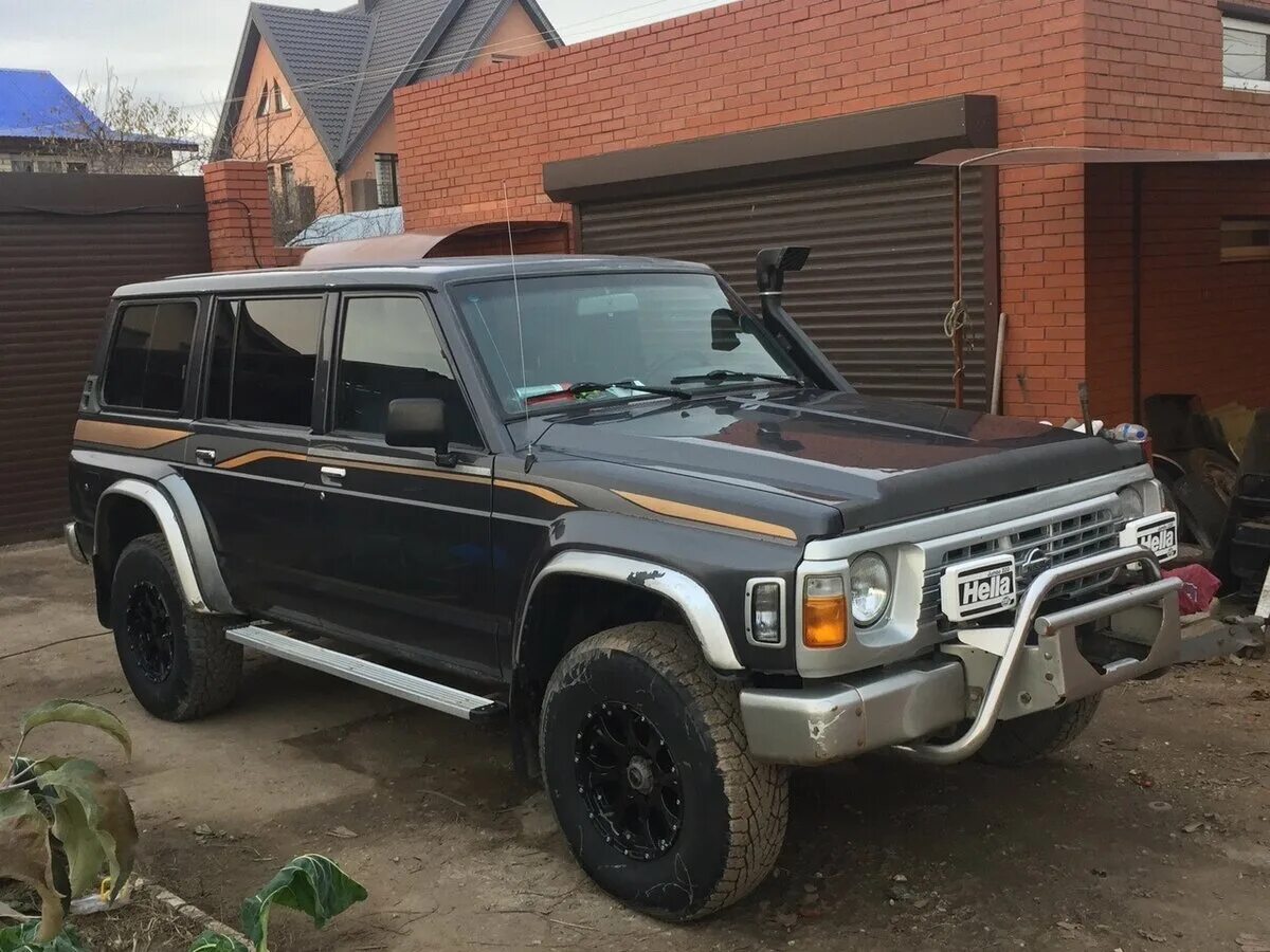 Ниссан патрол 1995 фото Купить б/у Nissan Patrol IV (Y60) 4.2d MT (116 л.с.) 4WD дизель механика в Самар