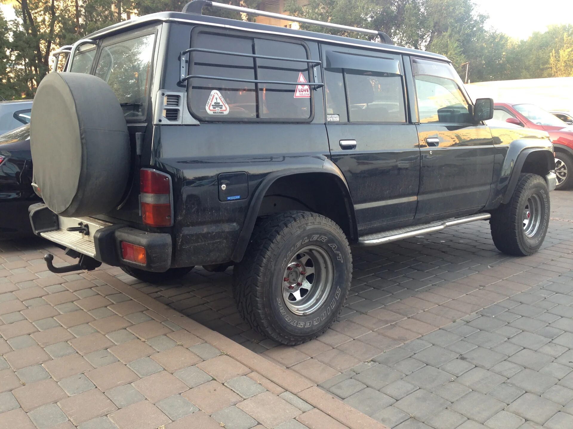 Ниссан патрол 1995 фото Полтора года спустя. - Nissan Patrol GR I (Y60), 2,8 л., 1995 года визит на серв