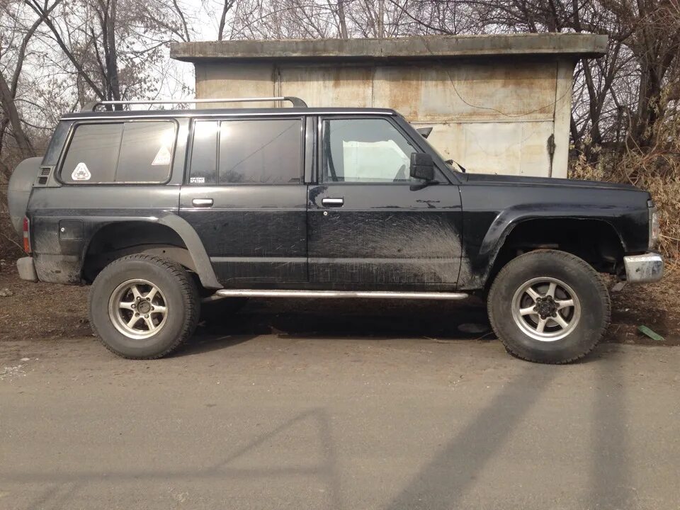 Ниссан патрол 1995 фото Завышение! Начало =) - Nissan Patrol GR I (Y60), 2,8 л, 1995 года тюнинг DRIVE2