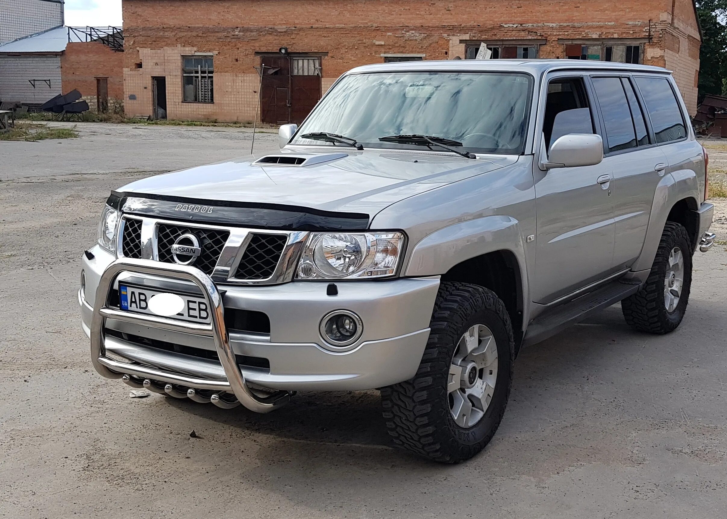 Ниссан патрол 2008 тюнинг скорость Тюнинг Защита передняя Nissan Patrol Y61 купить в Украине Интернет-магазин тюнин