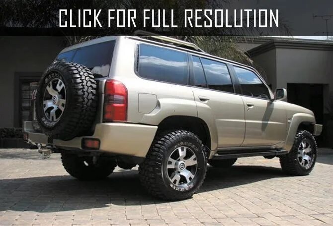 Ниссан патрол 2008 тюнинг скорость Nissan Patrol Grx - amazing photo gallery, some information and specifications, 