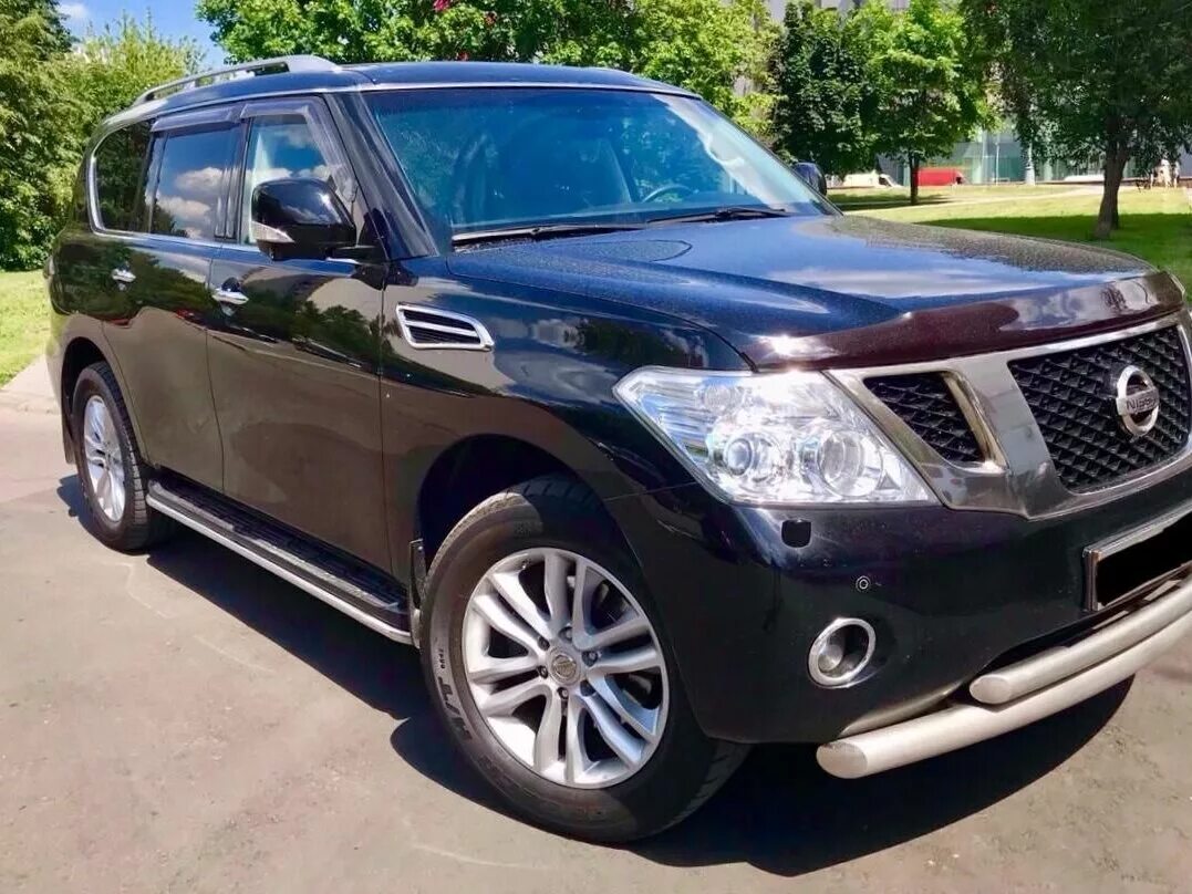 Ниссан патрол 2013 года фото Купить б/у Nissan Patrol VI (Y62) 5.6 AT (405 л.с.) 4WD бензин автомат в Москве: