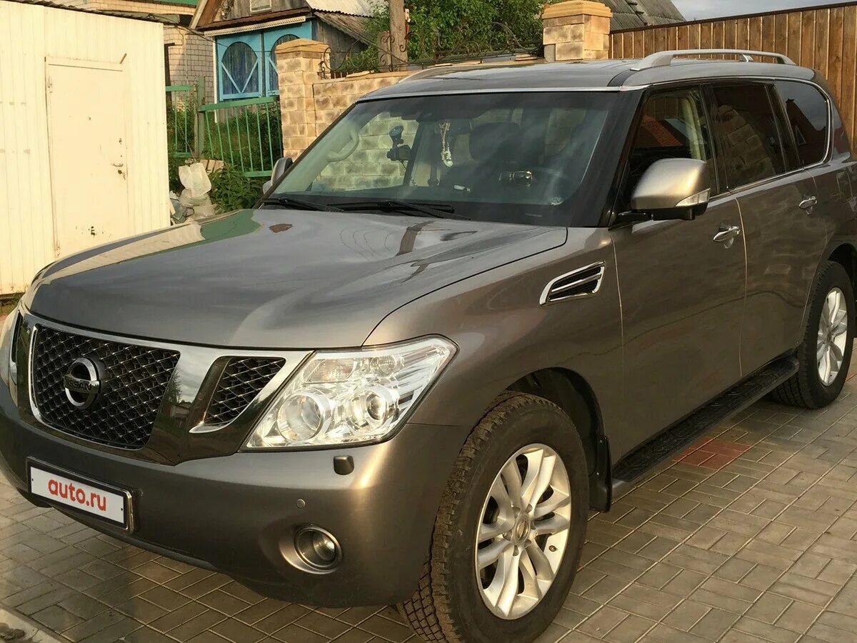 Ниссан патрол 2013 года фото Купить б/у Nissan Patrol VI (Y62) 5.6 AT (405 л.с.) 4WD бензин автомат в Ижевске