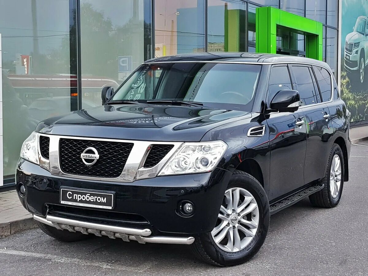 Ниссан патрол 2013 года фото Купить б/у Nissan Patrol VI (Y62) 5.6 AT (405 л.с.) 4WD бензин автомат в Санкт-П