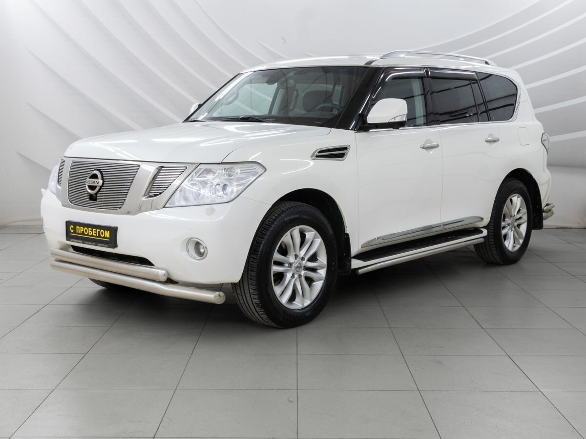 Ниссан патрол 2013 года фото Купить б/у Nissan Patrol VI (Y62) 5.6 AT (405 л.с.) 4WD бензин автомат в Волгогр