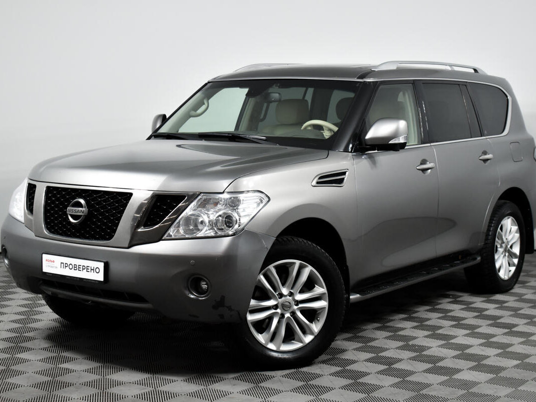 Ниссан патрол 2013 года фото Купить б/у Nissan Patrol VI (Y62) 5.6 AT (405 л.с.) 4WD бензин автомат в Москве: