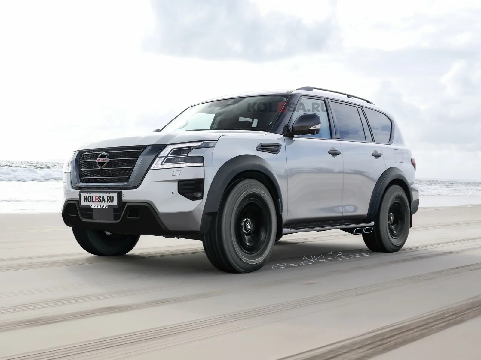 Ниссан патрол 2023 фото Новый Nissan Patrol Warrior - КОЛЕСА.ру - автомобильный журнал