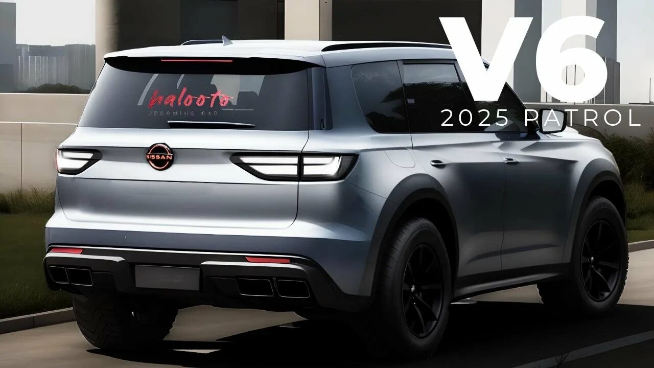 Ниссан патрол 2025 фото The 2025 Nissan PATROL will have a new DESIGN, POWERTRAIN, and fuel economy. - Y