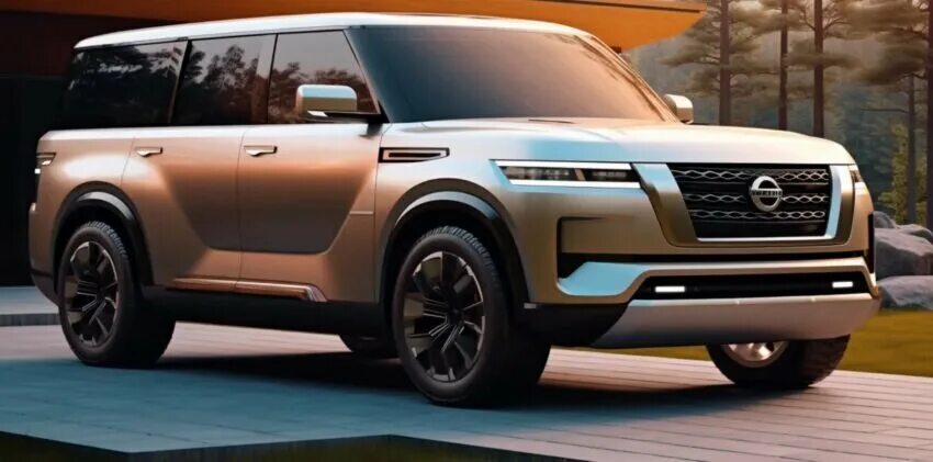 Ниссан патрол 2025 фото Виртуальный Nissan Patrol 2025 года чувствует себя воином-следопытом армады трет